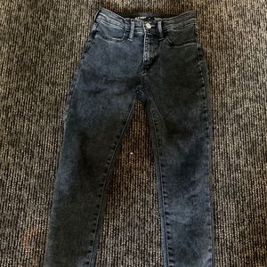 Used black skater girl jeans